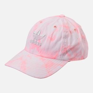 Adidas Originals Relaxed Dust Pink Tie Dye Hat